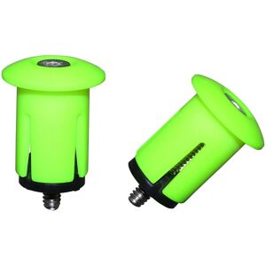 Ultime Bike Bouchon de cintre avec expandeur vert fluo (paire)