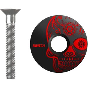 Bouchon de jeu de direction Gist Switch Skull rouge