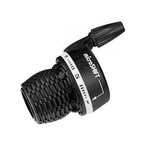 Commande de vitesse gauche Microshift MS25 3V noir