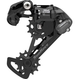 Derailleur arriere VTT Sunrace MS100 10v a chape moyenne