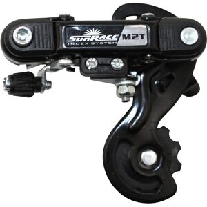 Derailleur arriere VTT SunRace RDM2T 6/7V a chape courte, a visser