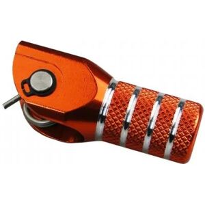 Embout de remplacement anodise orange pour selecteur de vitesse Scar