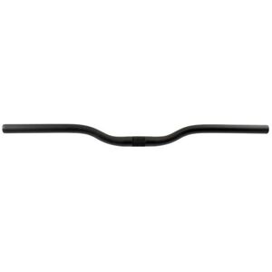 Guidon de velo releve RMS aluminium ø25.4mm x 640 mm noir