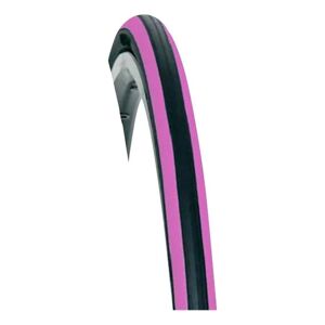 Pneu velo de route Hutchinson Equinox 2 700x23 TS noir-rose