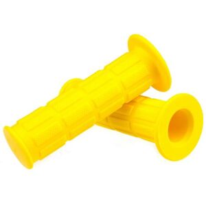 Poignees Domino type MBK 51 Magnum jaune