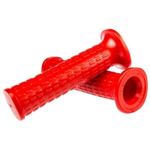 Poignees Domino type Peugeot 103 origine rouge embout carre