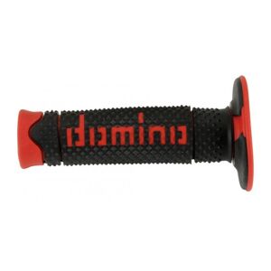 Revetements de poignees Domino A260 - Noir/Rouge