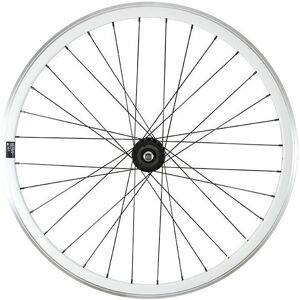 Ultime Bike Roue arriere Fixie Velox 430 700C Flip/flop blanc a axe plein (28mm)