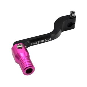 Selecteur de vitesse KRM Pro Ride noir / rose pour Derbi