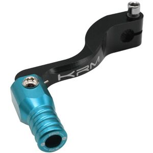 Selecteur de vitesse KRM Pro Ride noir / turquoise pour Derbi