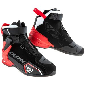 Baskets moto Ixon Bull 2 WP noir/blanc/rouge- 43 rouge 43 male