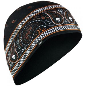 Bonnet Zan Headgear SportFlex Patriot Bandana noir/orange