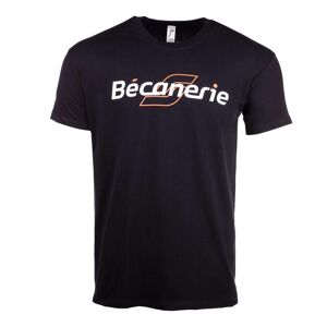 La Becanerie Tee-shirt Becanerie noir/rouge- M M