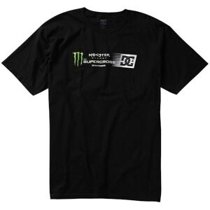 Tee-shirt DC Shoes Monster SX12 noir bleu L male