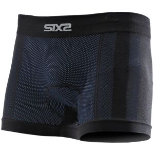 Boxer mixte avec fond Sixs Box6 bleu fonce- L bleu L female