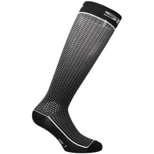 Chaussettes hautes Sixs Long 2 noir carbon- 44/47 noir