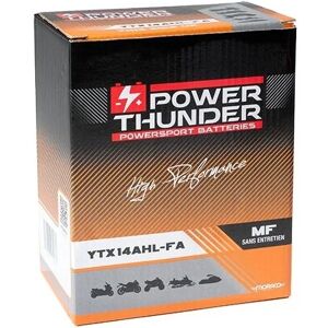 Batterie Power Thunder YTX14AHL-FA 12V 14 Ah prete a l?emploi