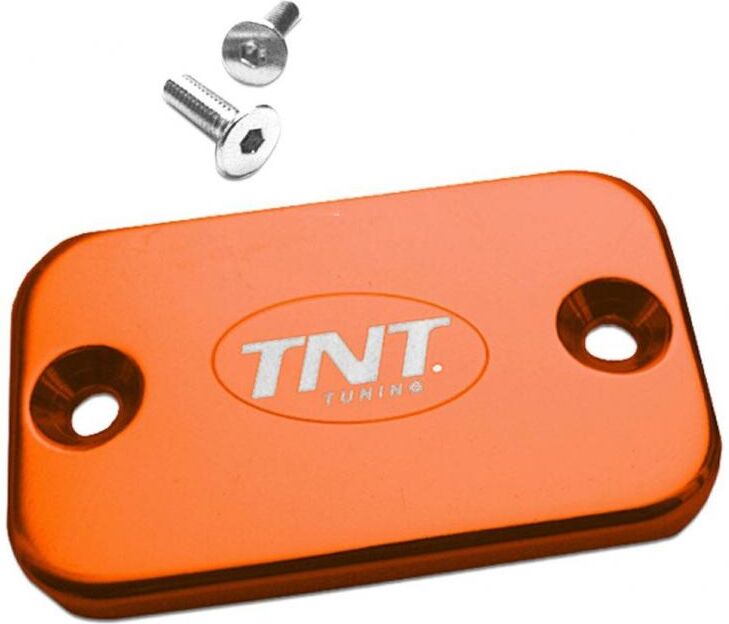 TNT Tuning Couvercle de réservoir frein adaptable pour Booster- 2004>Rouge