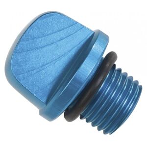 1Tek Tuning Bouchon d'huile de transmission bleu pour MBK Booster, Nitro, CPI