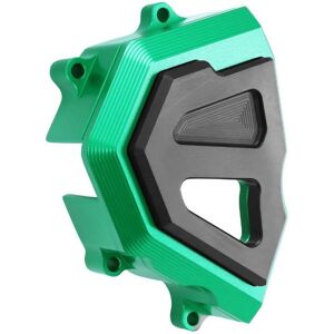 Cache pignon Avoc noir/vert anodise pour Kawasaki Z900