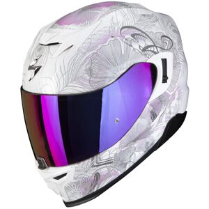 Casque integral Scorpion Exo-520 Evo Air Melrose blanc perle/rose- S rose S female