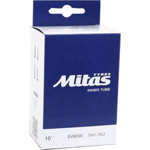 Chambre a air Mitas 10x1,75-2,00 valve Schrader coudee 90°