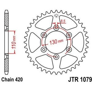 Couronne JT Sprockets Acier pas 420 62 dents - Pour CPI 50 SM 06-07