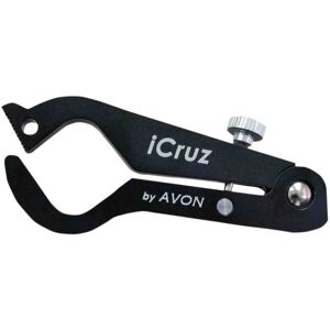 Regulateur de vitesse pince Avon Grips iCruz noir pour guidon 22mm