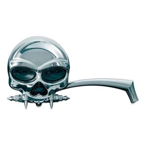 Retroviseurs Kuryakyn miroir Ø76mm Skull Harley Davidson (paire) chr
