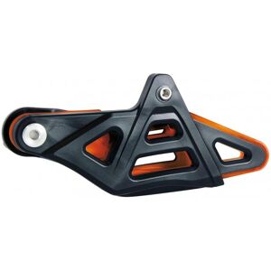 Guide chaîne bi-matiere RTech couleur origine noir et orange pour KT