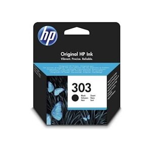 HP 303 Cartouche d'encre noire ORIGINALE - T6N02AE