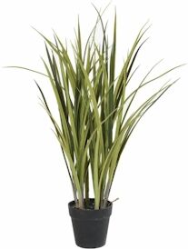 VERT ESPACE plante artificielle herbe potee 75 cm