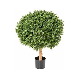 VERT ESPACE plante artificielle buis boule new uv resistant 65 cm