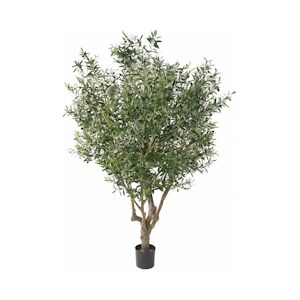 VERT ESPACE plante artificielle olivier large avec olives 215 cm