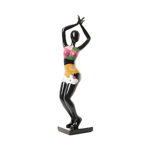 AMADEUS Statue femme âme voyageuse - Noir Autre Résine Amadeus 12x9.5 cm