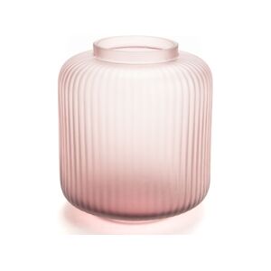 AMADEUS Vase Arsène mat rose - Rond Verre Amadeus