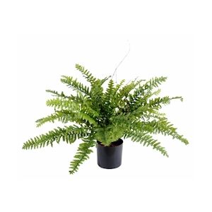 VERT ESPACE plante artificielle fougere boston 42 feuilles en pot 50 cm
