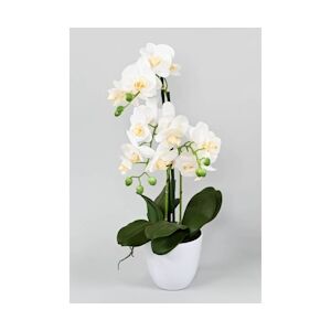 VERT ESPACE plante artificielle phalaenopsis en pot 3 tiges 60 cm