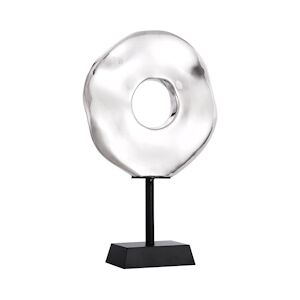 TABLE PASSION Sculpture Bouclier moderne 43 cm - Multicolore Rond Table Passion