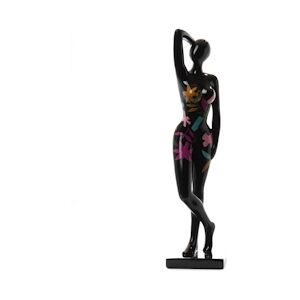 AMADEUS Statue femme Inéa noir - Autre Résine Amadeus 13.69x9.3 cm