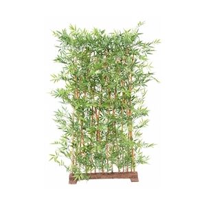 VERT ESPACE plante artificielle bambou japanese plast haie uv resistant 150 cm