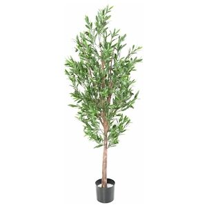 VERT ESPACE plante artificielle olivier tree plast uv resistant 150 cm