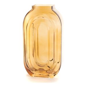 Vase Adem 30 cm ocre -  Jaune Autre Verre Amadeus 7.5x16.5 cm