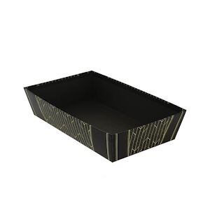 CREAPAK allure corbeille carton rectangle 33x20x7 cm - carton de 30