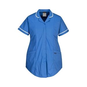 Portwest - Tunique de maternité extensible pour femmes Bleu Taille 2XL