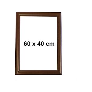 Edimeta Cadre Clic-Clac 60 x 40 cm finition Bois Noyer