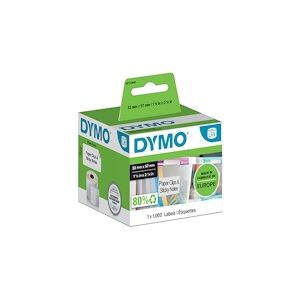 Dymo Boite 1 Rouleau 1000 Etiquettes Papier Multi-Usages 57X32Mm Blanc