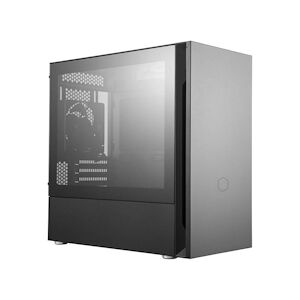 Cooler Master Ltd Boitier Pc Silencio S400 - Noir - Verre Trempe - Format Micro Atx Mcs-s400-kg5n-s00