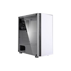 Zalman Boitier Pc R2 - Moyen Tour - Blanc - Verre Trempe - Format E-atx R2tgwh