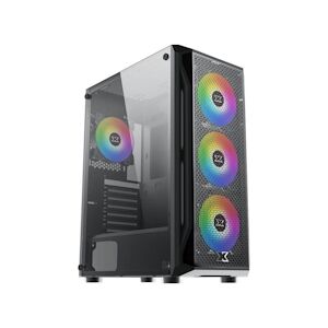 Boitier Pc - Xigmatek - Gaming X - Boitier Sans Alimentation - Moyen Tour - Format Atx - Noir En46621